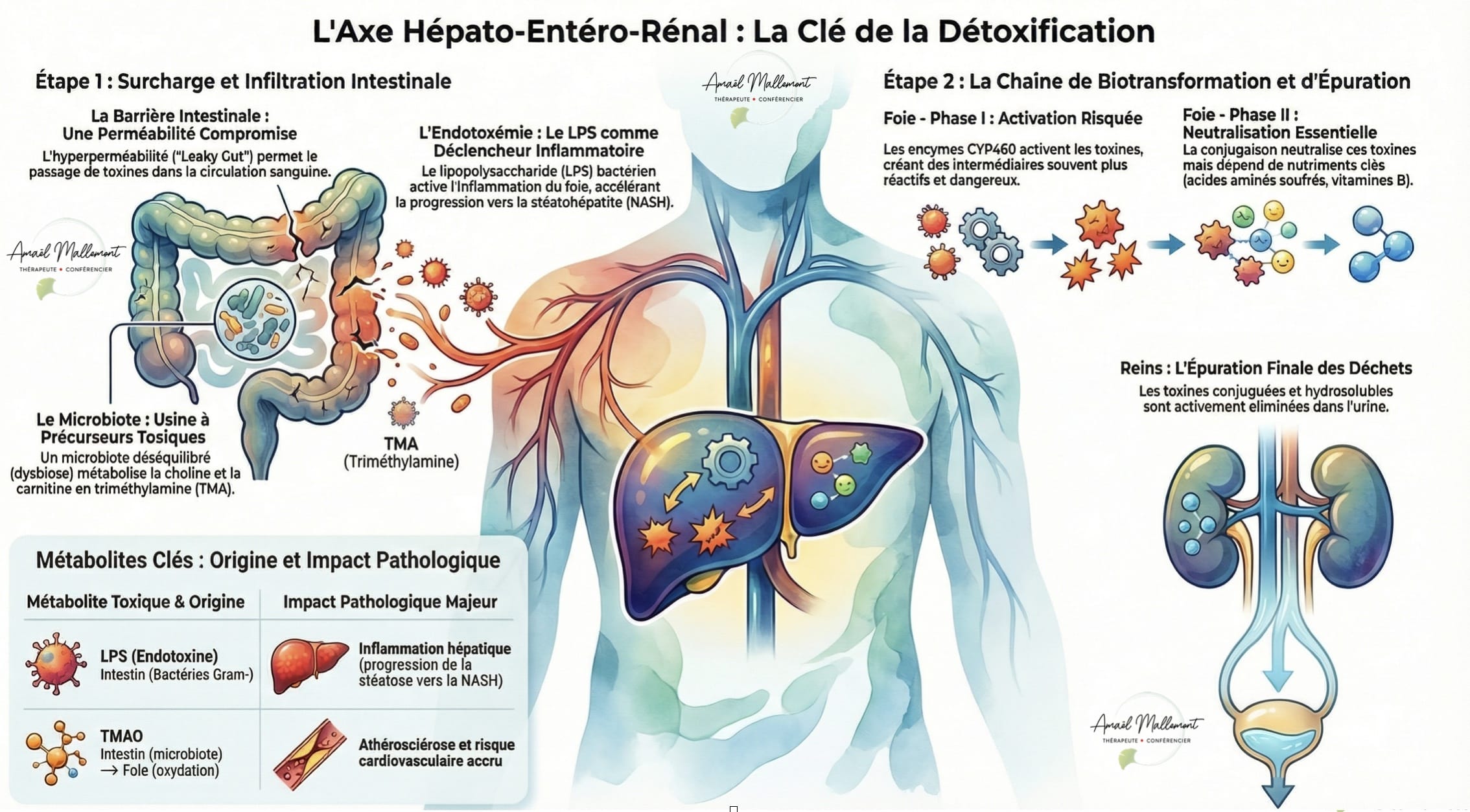 Cycle hépato-entéro-rénal